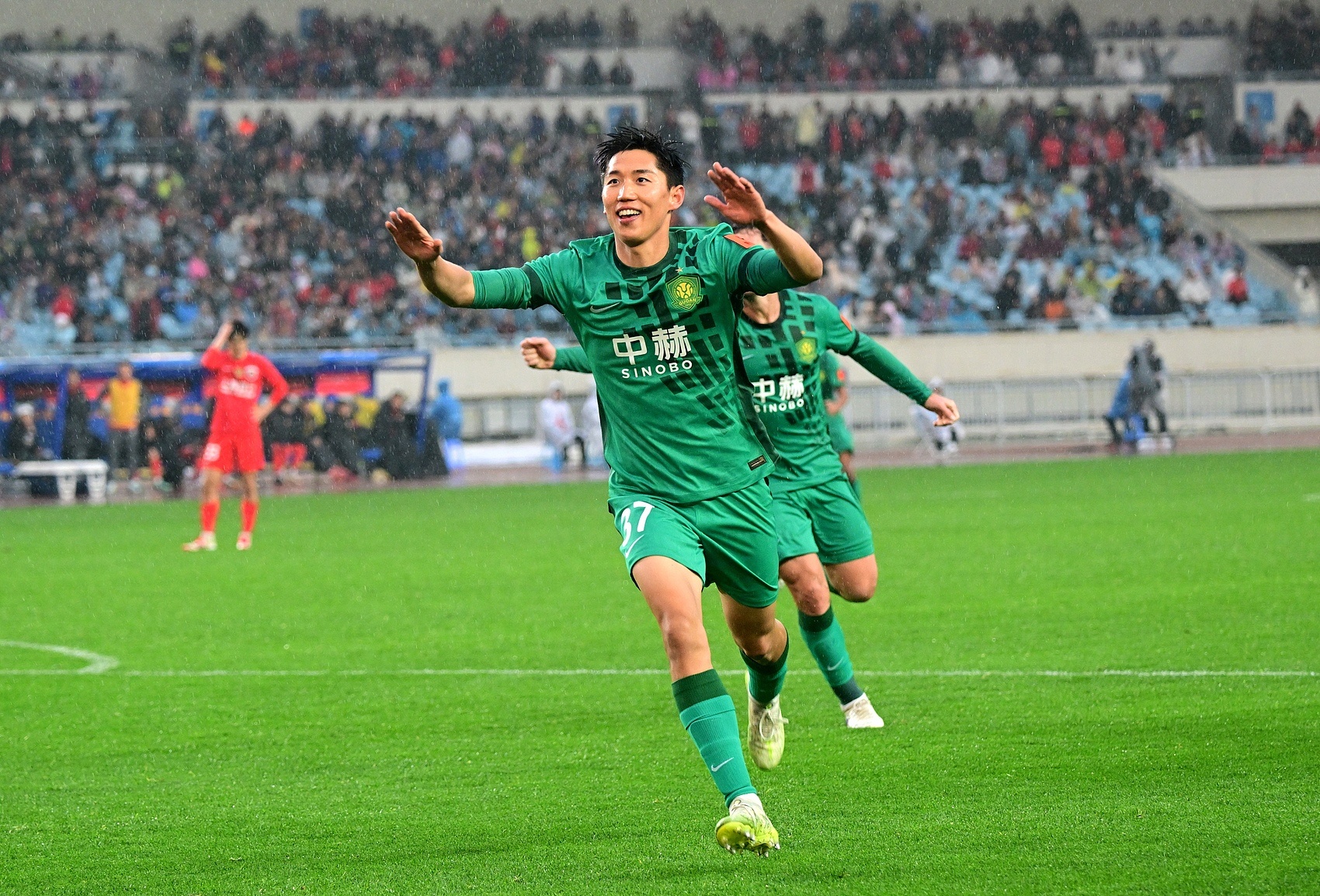 曹永竞迎代表国安中超百场里程碑：参与22球排同期队内球员第七